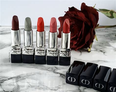 dior rouge lipstick swatches 2016|Dior rouge lipstick shades.